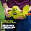 RYOBI ONE+ 18V 18in. Cordless Battery Pole Hedge Trimmer (Tool Only) RYOBI ONE+ 18V 18in. Cordless Battery Pole Hedge Trimmer (Tool Only)