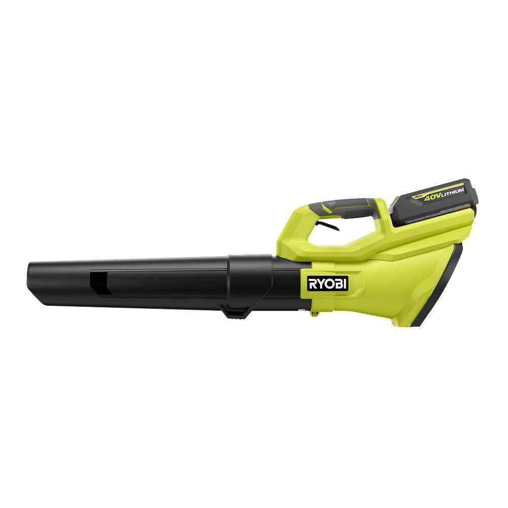 RYOBI 40V 120 MPH 550 CFM Cordless Battery Blower With 4.0 Ah Battery and Charger RYOBI 40V 120 MPH 550 CFM Cordless Battery Blower With 4.0 Ah Battery and Charger - Image 12