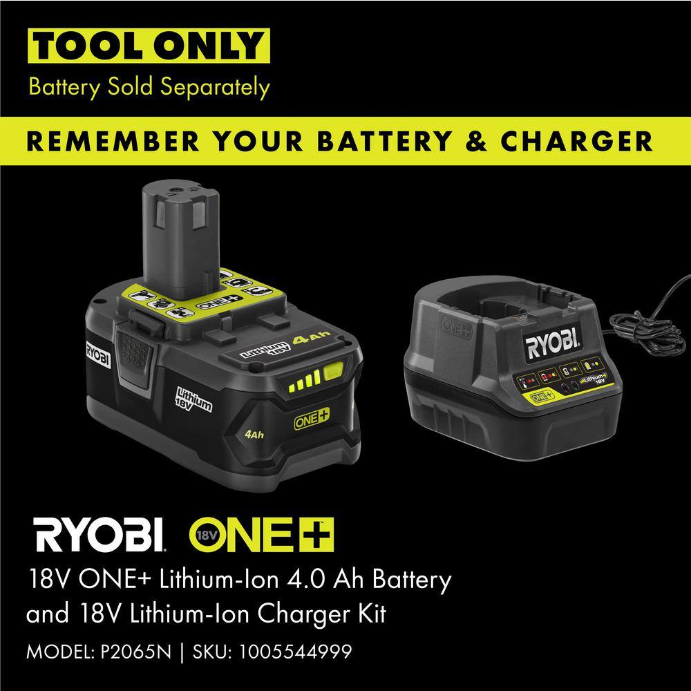 RYOBI ONE+ 18V 13 in. Cordless Battery String Trimmer (Tool Only) RYOBI ONE+ 18V 13 in. Cordless Battery String Trimmer (Tool Only) - Image 10