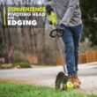 RYOBI ONE+ 18V 13 in. Cordless Battery String Trimmer/Edger with Extra 3-Pack of Spools (Tool Only) RYOBI ONE+ 18V 13 in. Cordless Battery String Trimmer/Edger with Extra 3-Pack of Spools (Tool Only)
