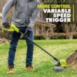 RYOBI ONE+ 18V 13 in. Cordless Battery String Trimmer/Edger with Extra 3-Pack of Spools (Tool Only) RYOBI ONE+ 18V 13 in. Cordless Battery String Trimmer/Edger with Extra 3-Pack of Spools (Tool Only)