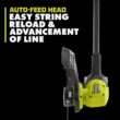 RYOBI ONE+ 18V 13 in. Cordless Battery String Trimmer/Edger with 4.0 Ah Battery and Charger