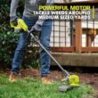 RYOBI ONE+ 18V 13 in. Cordless Battery String Trimmer/Edger with 4.0 Ah Battery and Charger