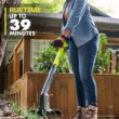 RYOBI ONE+ 18V 10 in. Cordless Battery String Trimmer/Edger (Tool Only) RYOBI ONE+ 18V 10 in. Cordless Battery String Trimmer/Edger (Tool Only)