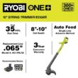 RYOBI ONE+ 18V 10 in. Cordless Battery String Trimmer/Edger (Tool Only) RYOBI ONE+ 18V 10 in. Cordless Battery String Trimmer/Edger (Tool Only)