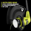 RYOBI RY402013BTL 40V 12 in. Cordless Battery String Trimmer (Tool Only) RYOBI RY402013BTL 40V 12 in. Cordless Battery String Trimmer (Tool Only)