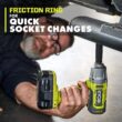 RYOBI ONE+ 18V Cordless 1/2 in. Impact Wrench Kit with 4.0 Ah Battery and Charger RYOBI ONE+ 18V Cordless 1/2 in. Impact Wrench Kit with 4.0 Ah Battery and Charger