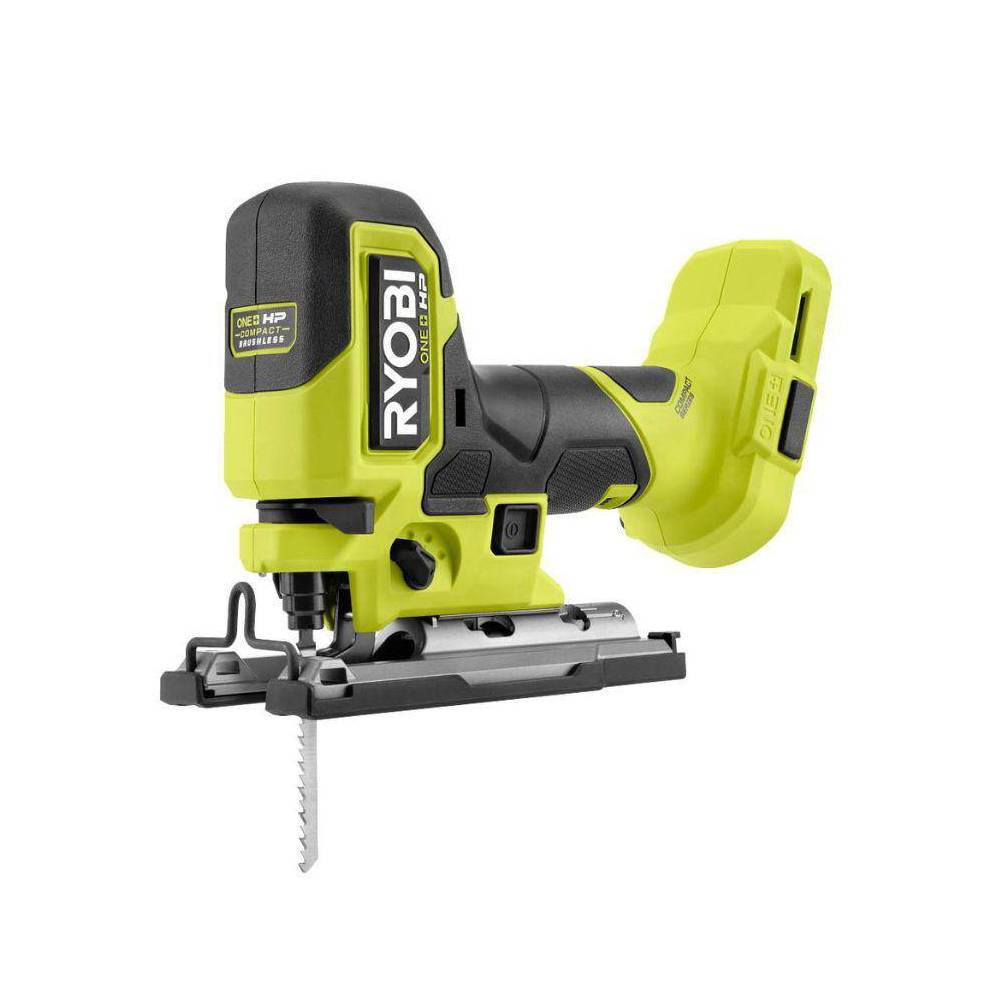 RYOBI ONE+ HP 18V Brushless Cordless Compact Barrel Grip Jig Saw (Tool Only) RYOBI ONE+ HP 18V Brushless Cordless Compact Barrel Grip Jig Saw (Tool Only)