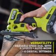 RYOBI ONE+ HP 18V Brushless Cordless Compact Barrel Grip Jig Saw (Tool Only) RYOBI ONE+ HP 18V Brushless Cordless Compact Barrel Grip Jig Saw (Tool Only)
