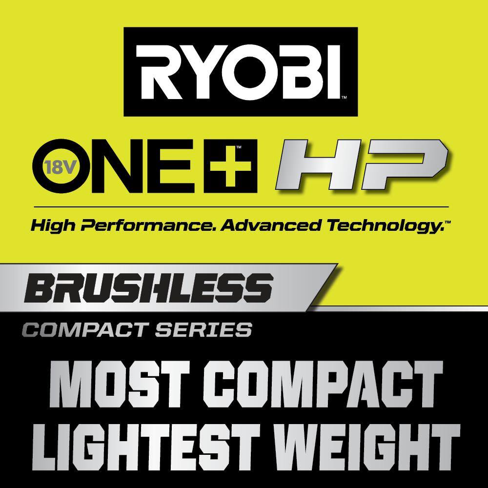 RYOBI ONE+ HP 18V Brushless Cordless Compact 1/2in. Drill/Driver Kit with (2) 1.5 Ah Batteries and Charger RYOBI ONE+ HP 18V Brushless Cordless Compact 1/2in. Drill/Driver Kit with (2) 1.5 Ah Batteries and Charger - Image 8