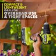 RYOBI ONE+ HP 18V Brushless Cordless Compact 1/2in. Drill/Driver Kit with (2) 1.5 Ah Batteries and Charger RYOBI ONE+ HP 18V Brushless Cordless Compact 1/2in. Drill/Driver Kit with (2) 1.5 Ah Batteries and Charger