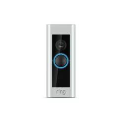 Ring Wired Doorbell Plus - Smart WiFi Video Doorbell Camera with Color Video Previews, Night Vision and Quick Replies