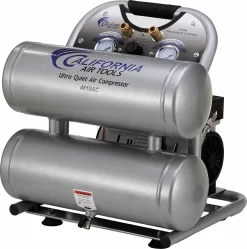 California Air Tools 4.6-Gallon Stationary Electric 120 PSI Twin Stack Air Compressor