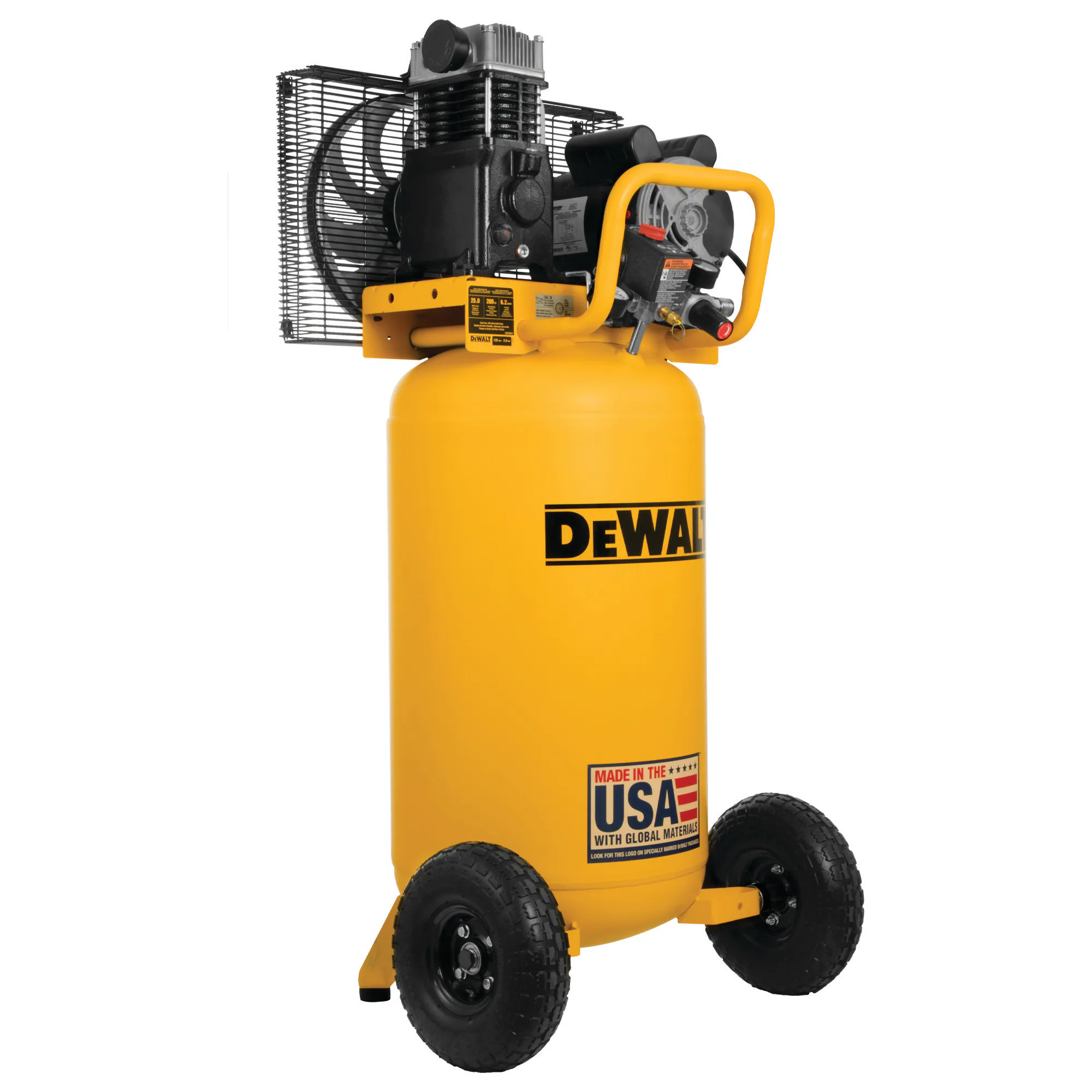 DEWALT 25-Gallon Portable Electric 200 PSI Vertical Air Compressor DEWALT 25-Gallon Portable Electric 200 PSI Vertical Air Compressor - Image 13