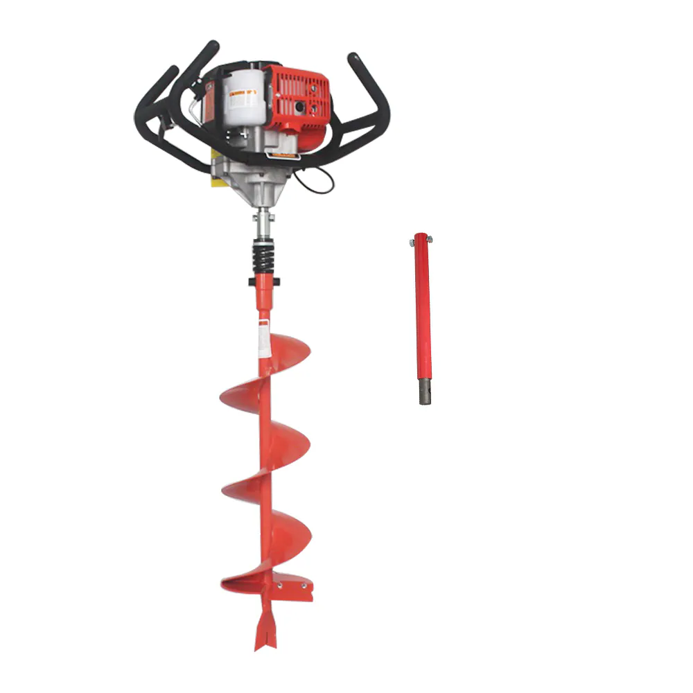 ThunderBay Y52Z08C 52-cc 1- or 2-man Auger Powerhead with 8-in Bit(s) Included ThunderBay Y52Z08C 52-cc 1- or 2-man Auger Powerhead with 8-in Bit(s) Included
