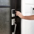 Kwikset Halo Keyless Entry Satin Nickel Smart Lock Electronic Deadbolt with Wifi Smartkey Touchscreen
