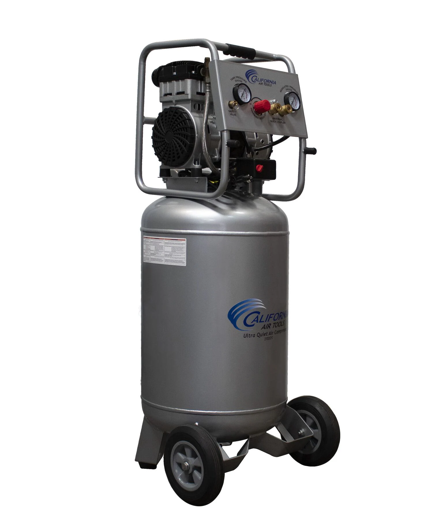 California Air Tools 20-Gallon Portable Electric 125 PSI Vertical Air Compressor California Air Tools 20-Gallon Portable Electric 125 PSI Vertical Air Compressor