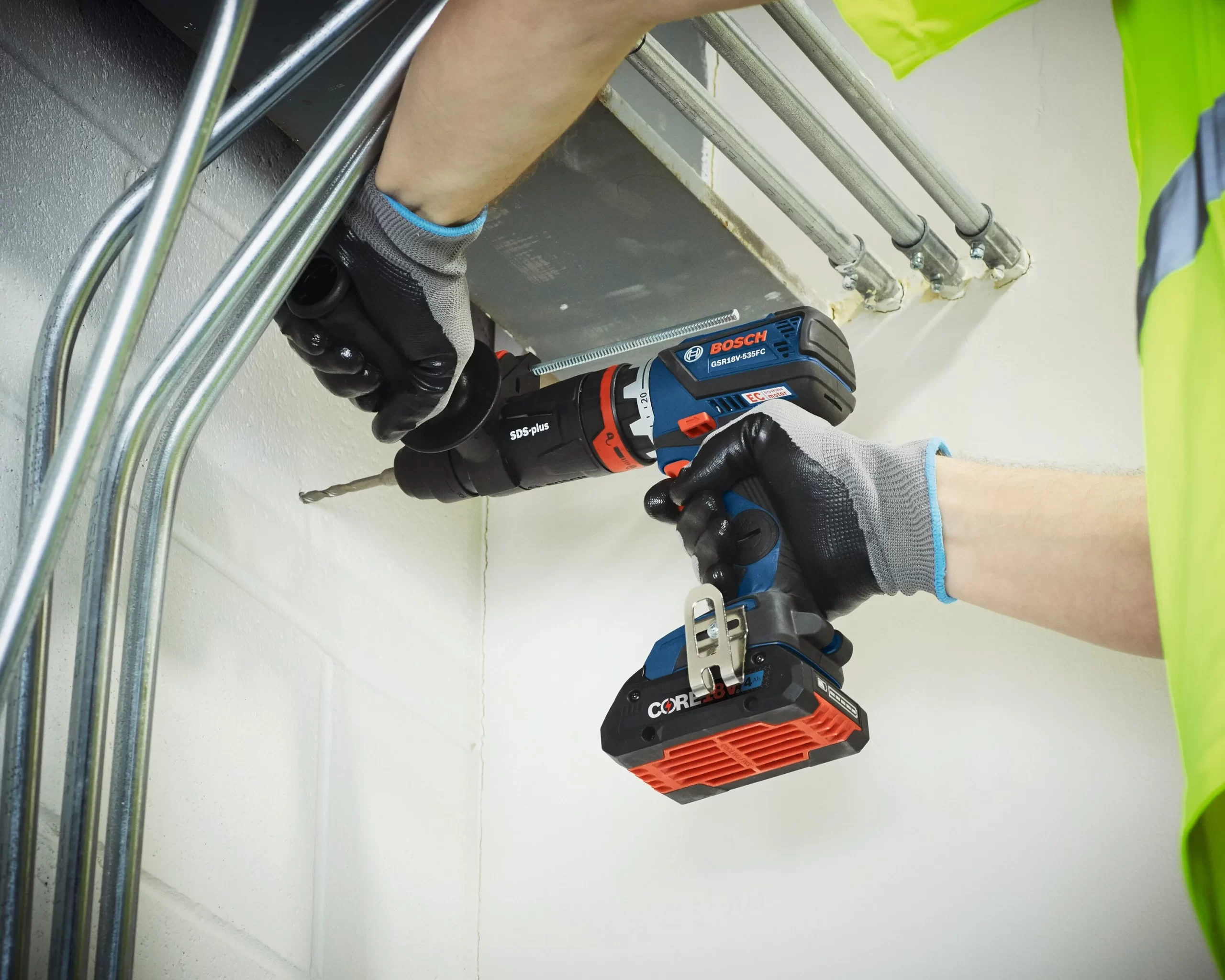 Bosch GSB18V-535CN 18-volt 1/2-in Keyless Brushless Right Angle Cordless Drill Bosch GSB18V-535CN 18-volt 1/2-in Keyless Brushless Right Angle Cordless Drill - Image 8