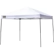 ShelterLogic Expedition Straight Leg 10 ft x 10 ft Pop-Up Canopy Tent - White