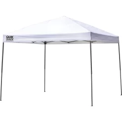 ShelterLogic Expedition Straight Leg 10 ft x 10 ft Pop-Up Canopy Tent - White