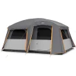 CORE Equipment 10 Person Straight Wall Cabin Tent with Full Fly