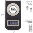 Smart Weigh 50g x 0.001 Grams, Premium High Precision Digital Milligram Scale, Includes Tweezers