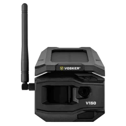 VOSKER Indoor/Outdoor 1-Camera Solar GarageMicro Sd (Included) Security Camera System