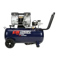 Campbell Hausfeld Ultra Quiet 8-Gallon Portable Electric 125 PSI Hot Dog Air Compressor