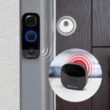Swann Buddy Wired/Wireless Wi-Fi Compatible Smart Video Doorbell in Black Swann Buddy Wired/Wireless Wi-Fi Compatible Smart Video Doorbell in Black