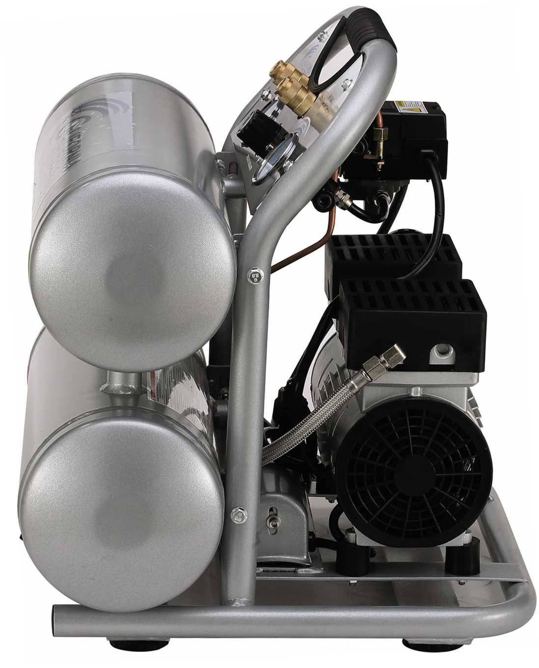 California Air Tools 4.6-Gallon Stationary Electric 120 PSI Twin Stack Air Compressor California Air Tools 4.6-Gallon Stationary Electric 120 PSI Twin Stack Air Compressor - Image 4