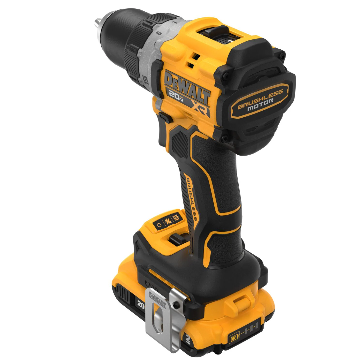 DEWALT XR 20-volt Max 1/2-in Keyless Brushless Cordless Drill (2-Batteries Included, Charger Included and Soft Bag included) DEWALT XR 20-volt Max 1/2-in Keyless Brushless Cordless Drill (2-Batteries Included, Charger Included and Soft Bag included) - Image 7