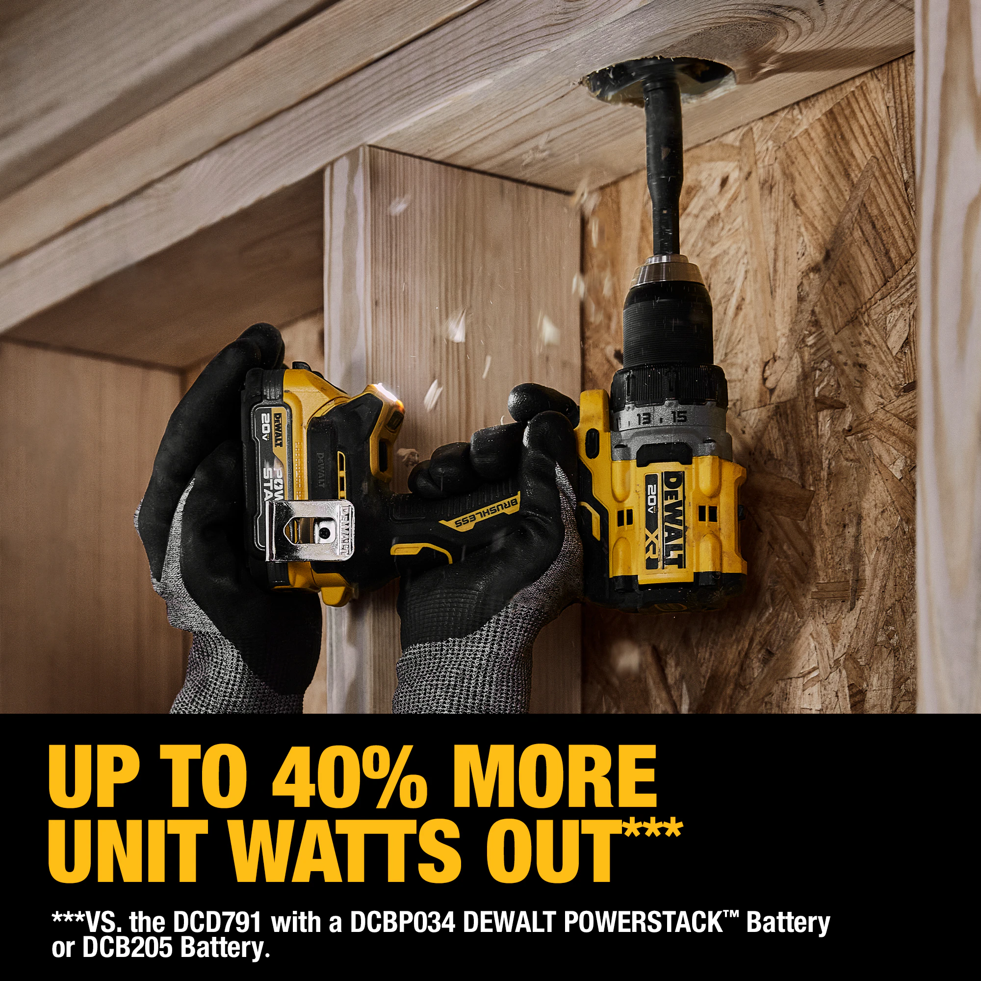 DEWALT XR 20-volt Max 1/2-in Keyless Brushless Cordless Drill (2-Batteries Included, Charger Included and Soft Bag included) DEWALT XR 20-volt Max 1/2-in Keyless Brushless Cordless Drill (2-Batteries Included, Charger Included and Soft Bag included) - Image 13