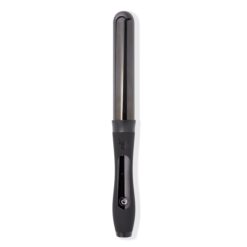 L'ANGE HAIR Le Curl Titanium Curling Wand, Professional Curling Iron for All Hair Types, Clip Free Hair Curler, Black 1.25” (32MM)