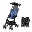 gb Pockit Air All Terrain Ultra Compact Lightweight Travel Stroller with Breathable Fabric in Night Blue