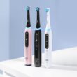 Oral-B iO Series 5 Rechargeable Electric Toothbrush with Visible Pressure Sensor to Protect Gums, Black