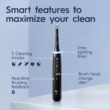 Oral-B iO Series 5 Rechargeable Electric Toothbrush with Visible Pressure Sensor to Protect Gums, Black