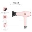 L'ANGE HAIR Soleil Professional Hair Dryer, 3 Heat Settings & 2 Airflow Settings, Cool Shot Locks-in Style, (Blush) L'ANGE HAIR Soleil Professional Hair Dryer, 3 Heat Settings & 2 Airflow Settings, Cool Shot Locks-in Style, (Blush)