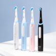 Oral-B iO Deep Clean Rechargeable Electric Powered Toothbrush, White with iO Series 3 Limited, 2 Brush Heads and Travel Case
