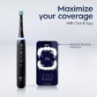 Oral-B iO Series 5 Rechargeable Electric Toothbrush with Visible Pressure Sensor to Protect Gums, Black