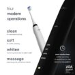 AquaSonic DUO PRO – Ultra Whitening 40,000 VPM Electric ToothBrushes – ADA Accepted - 4 Modes with Smart Timers
