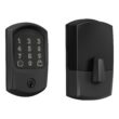 Schlage Encode Greenwich Matte Black Smart Lock Electronic Deadbolt with Wifi Bluetooth Touchscreen Keypad