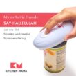 Kitchen Mama Auto Electric Can Opener Open Your Cans with A Simple Press of Button