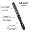 L'ANGE HAIR Le Curl Titanium Curling Wand, Professional Curling Iron for All Hair Types, Clip Free Hair Curler, Black 1.25” (32MM) L'ANGE HAIR Le Curl Titanium Curling Wand, Professional Curling Iron for All Hair Types, Clip Free Hair Curler, Black 1.25” (32MM)