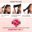 TYMO Airflow Curling Iron for Lasting Curls, Flat Iron Hair Straightener and Curler 2 in 1, Anti-Scald Ionic Curling Wand 1.25 Inch, Pink TYMO Airflow Curling Iron for Lasting Curls, Flat Iron Hair Straightener and Curler 2 in 1, Anti-Scald Ionic Curling Wand 1.25 Inch, Pink