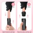Waver Curling Iron Wand, BESTOPE PRO 5 in 1 Curling Wand Set with 3 Barrel Hair Crimper for Women