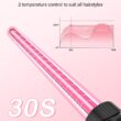 Waver Curling Iron Wand, BESTOPE PRO 5 in 1 Curling Wand Set with 3 Barrel Hair Crimper for Women