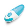 Kitchen Mama Auto Electric Can Opener – Automatic, Hands Free, Smooth Edge, Battery Operated (Sky Blue)