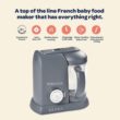 BEABA Babycook Solo 4 in 1 Baby Food Maker, Puree Steamer and Blender for Purees, Grinder with Auto Steam Cooking, Eucalyptus BEABA Babycook Solo 4 in 1 Baby Food Maker, Puree Steamer and Blender for Purees, Grinder with Auto Steam Cooking, Eucalyptus
