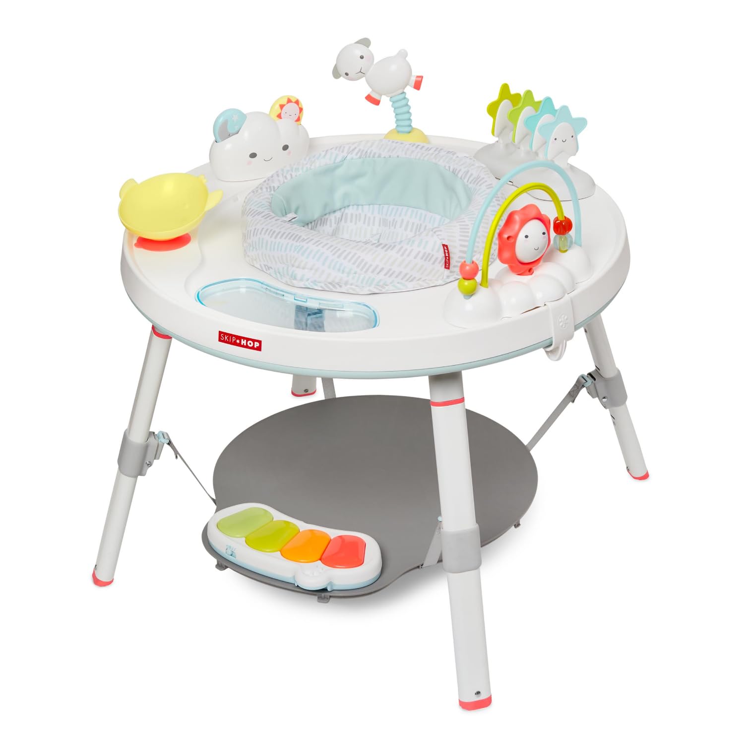 Skip Hop Baby Activity Center: Interactive Play Center with 3-Stage Grow-with-Me Functionality, 4mo+, Silver Lining Cloud Skip Hop Baby Activity Center: Interactive Play Center with 3-Stage Grow-with-Me Functionality, 4mo+, Silver Lining Cloud