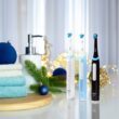 Oral-B iO Deep Clean Rechargeable Electric Powered Toothbrush, White with iO Series 3 Limited, 2 Brush Heads and Travel Case